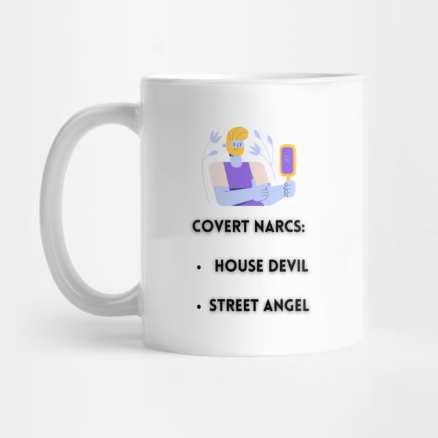 Covert Narc are Devil and Angel by twinkle.shop